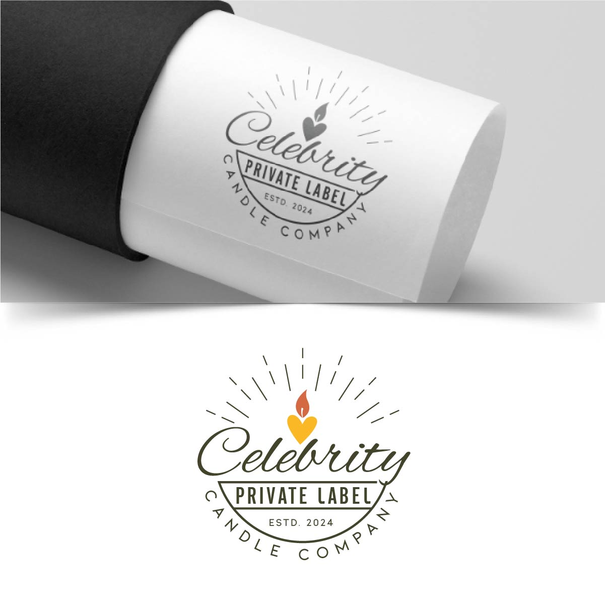 Logo-Design von fly  design für Celebrity Private Label Candle Company | Design #35352236