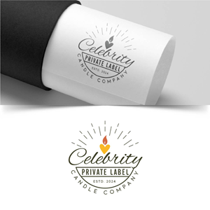 Logo Design by fly  design for Celebrity Private Label Candle Company | Design: #35352236