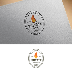 Logo Design by fly  design for Celebrity Private Label Candle Company | Design: #35352473