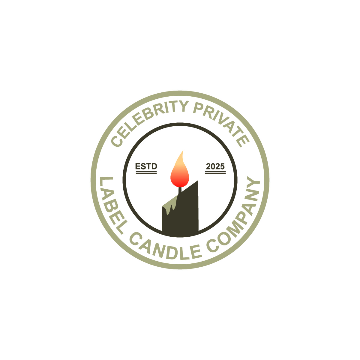 Logo Design by fly  design for Celebrity Private Label Candle Company | Design #35352476