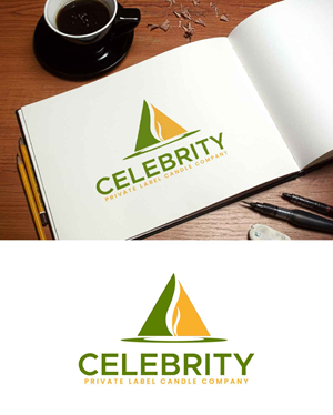 Logo Design by fly  design for Celebrity Private Label Candle Company | Design: #35352477