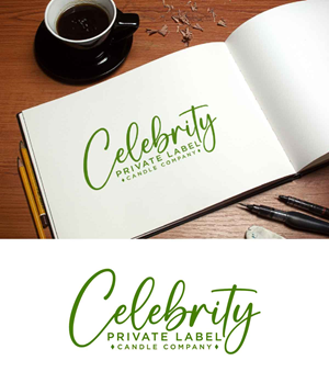 Logo Design by fly  design for Celebrity Private Label Candle Company | Design: #35352481