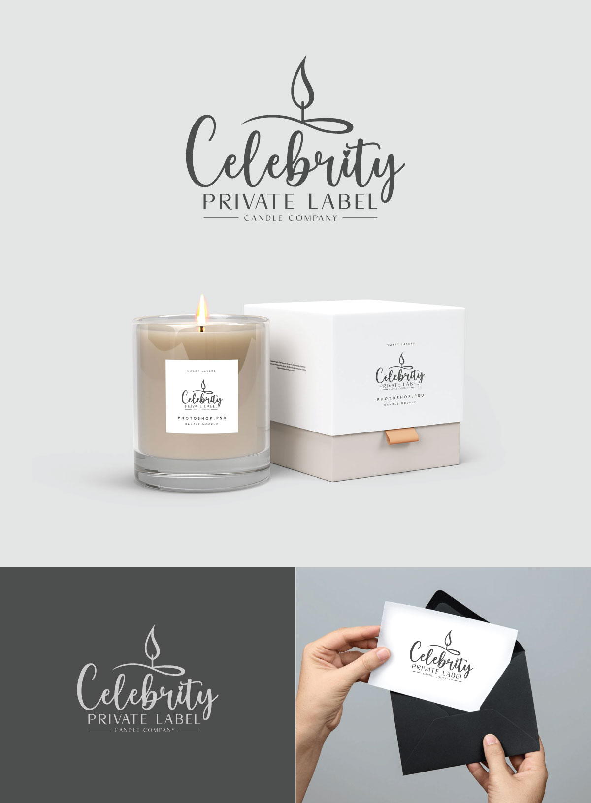 Logo-Design von creativepix für Celebrity Private Label Candle Company | Design #35351168