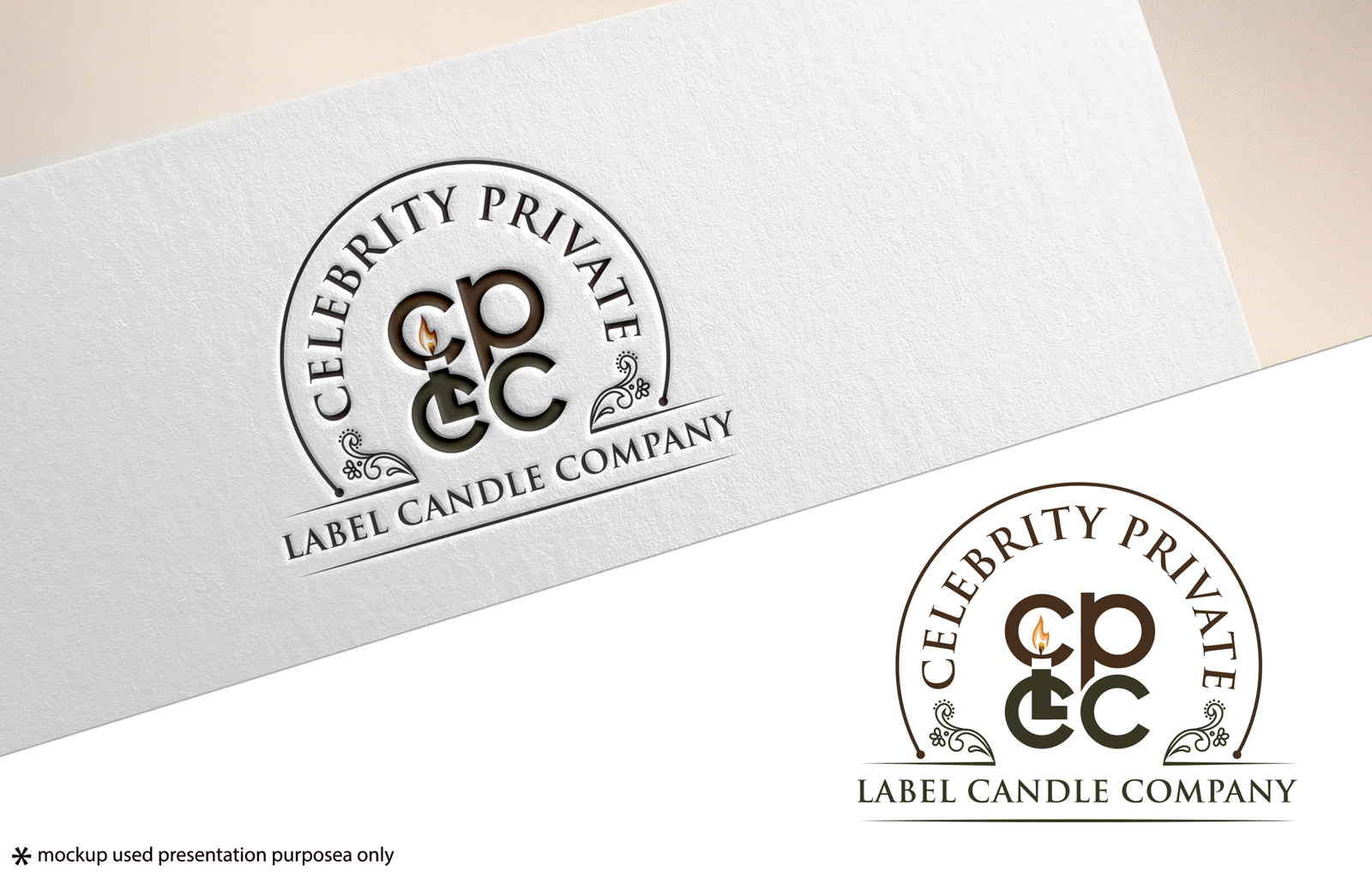 Logo-Design von Rubia@ für Celebrity Private Label Candle Company | Design #35352304