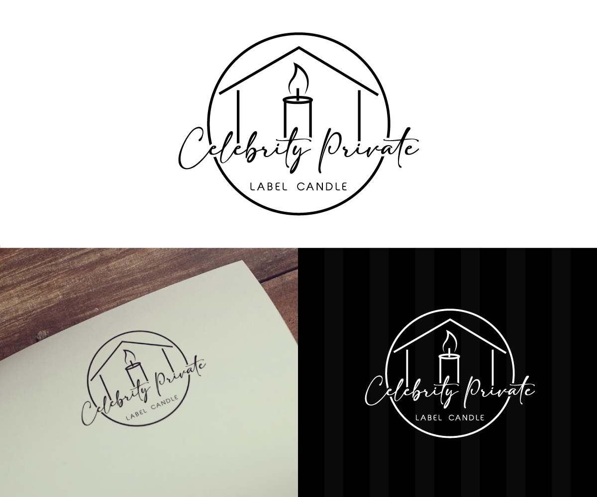 Logo-Design von Ansh Design für Celebrity Private Label Candle Company | Design #35352765