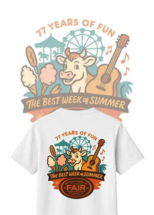 T-shirt Design by NeilDesign for Benton Franklin Fair & Rodeo | Design: #35348010