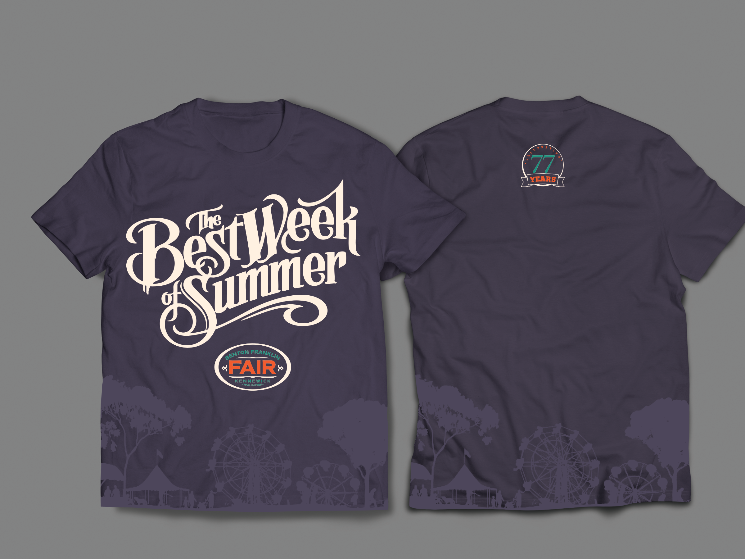 Diseño de Camiseta por Andrés Sebastián para Benton Franklin Fair & Rodeo | Diseño #35366006