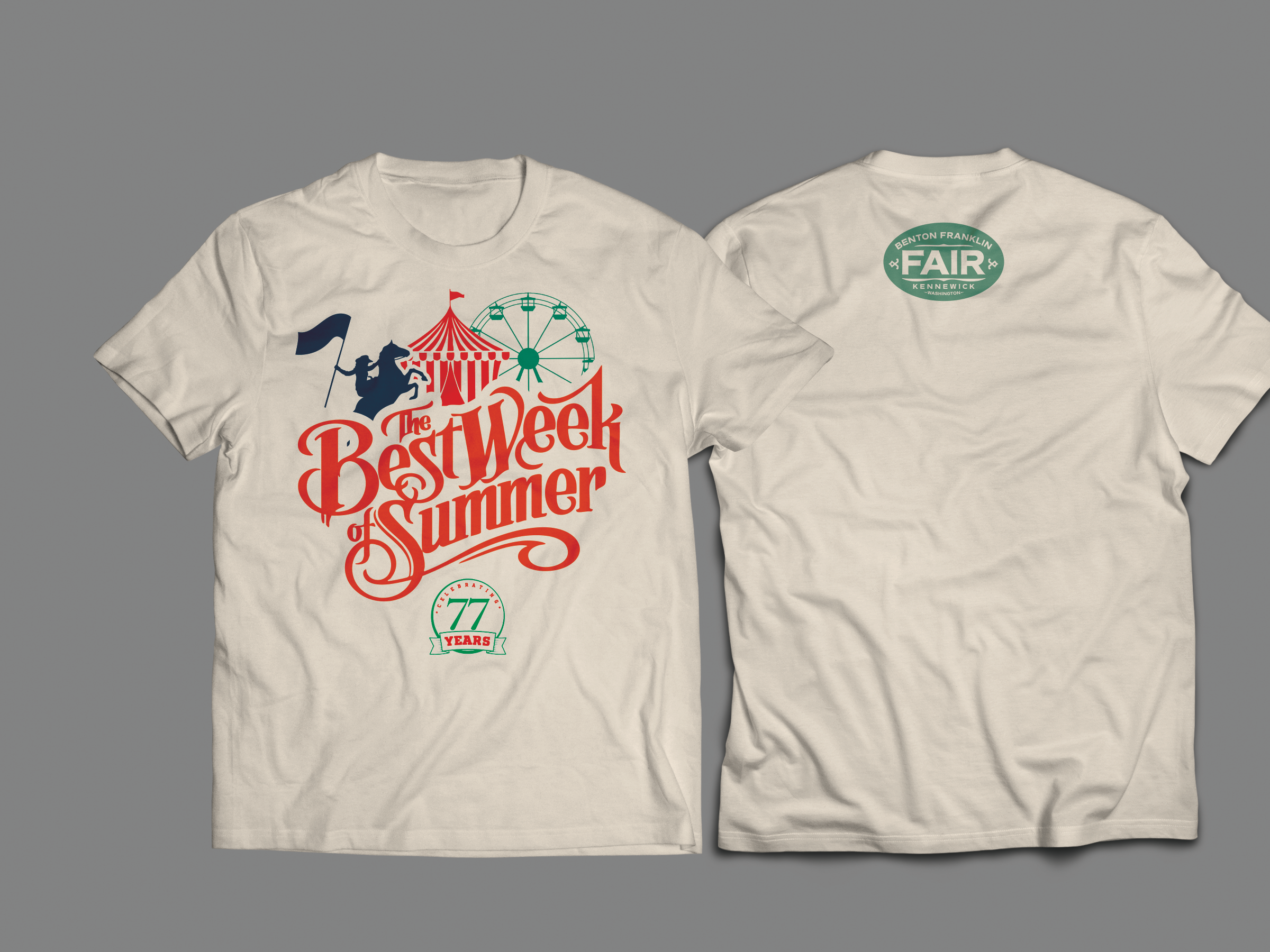 Diseño de Camiseta por Andrés Sebastián para Benton Franklin Fair & Rodeo | Diseño #35367571