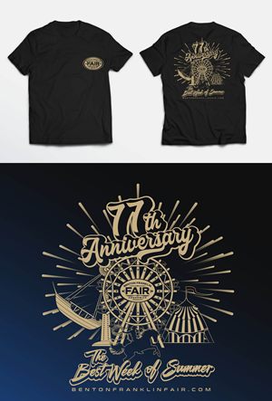 Design de T-shirt par KickArt pour Benton Franklin Fair & Rodeo | Design #35360990