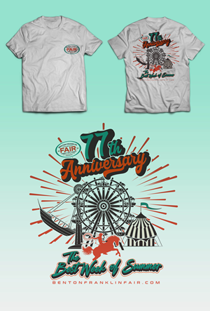 T-shirt Design by KickArt for Benton Franklin Fair & Rodeo | Design: #35361063