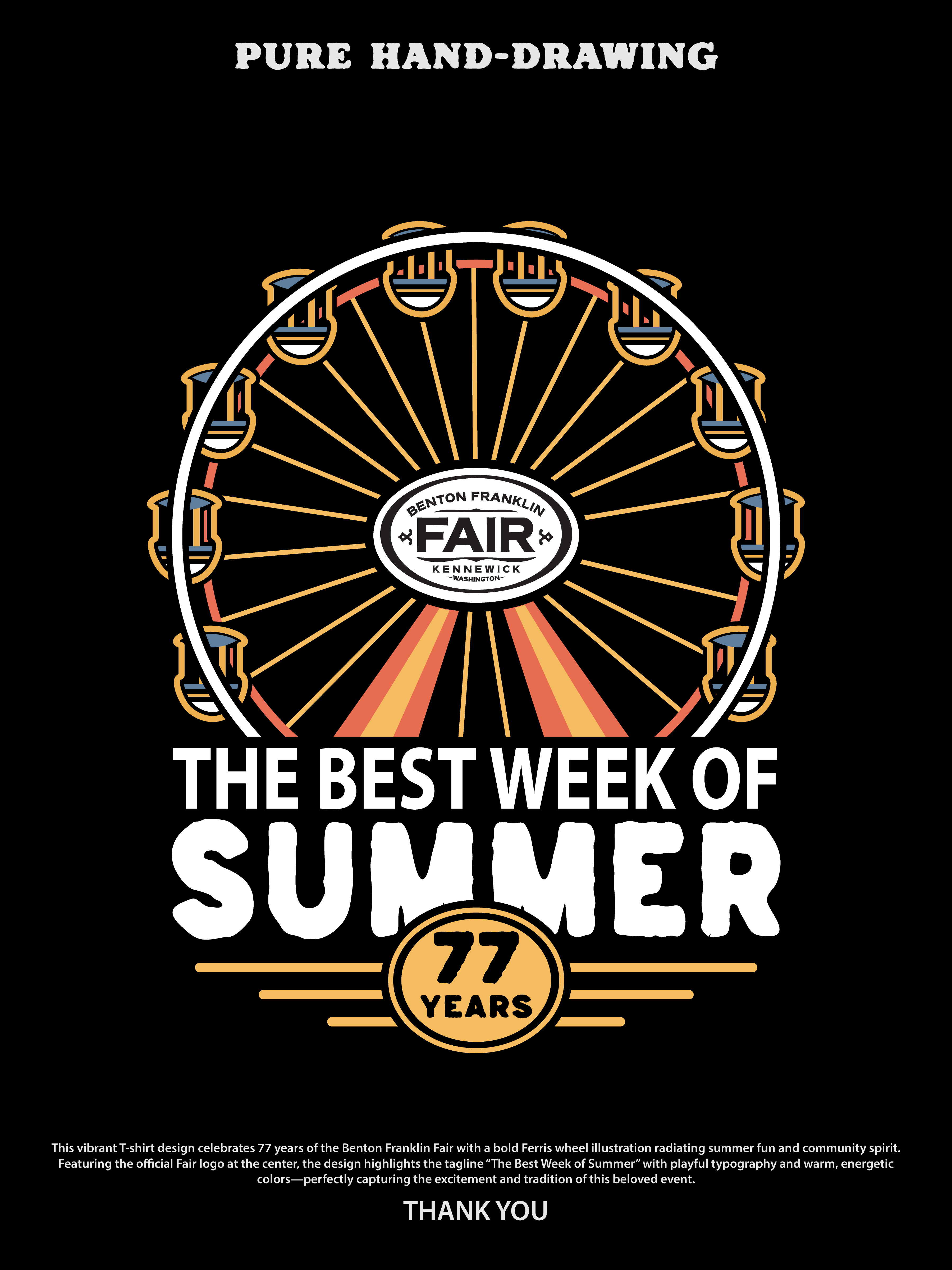 Design de T-shirt par Faizullah65 pour Benton Franklin Fair & Rodeo | Design #35373914