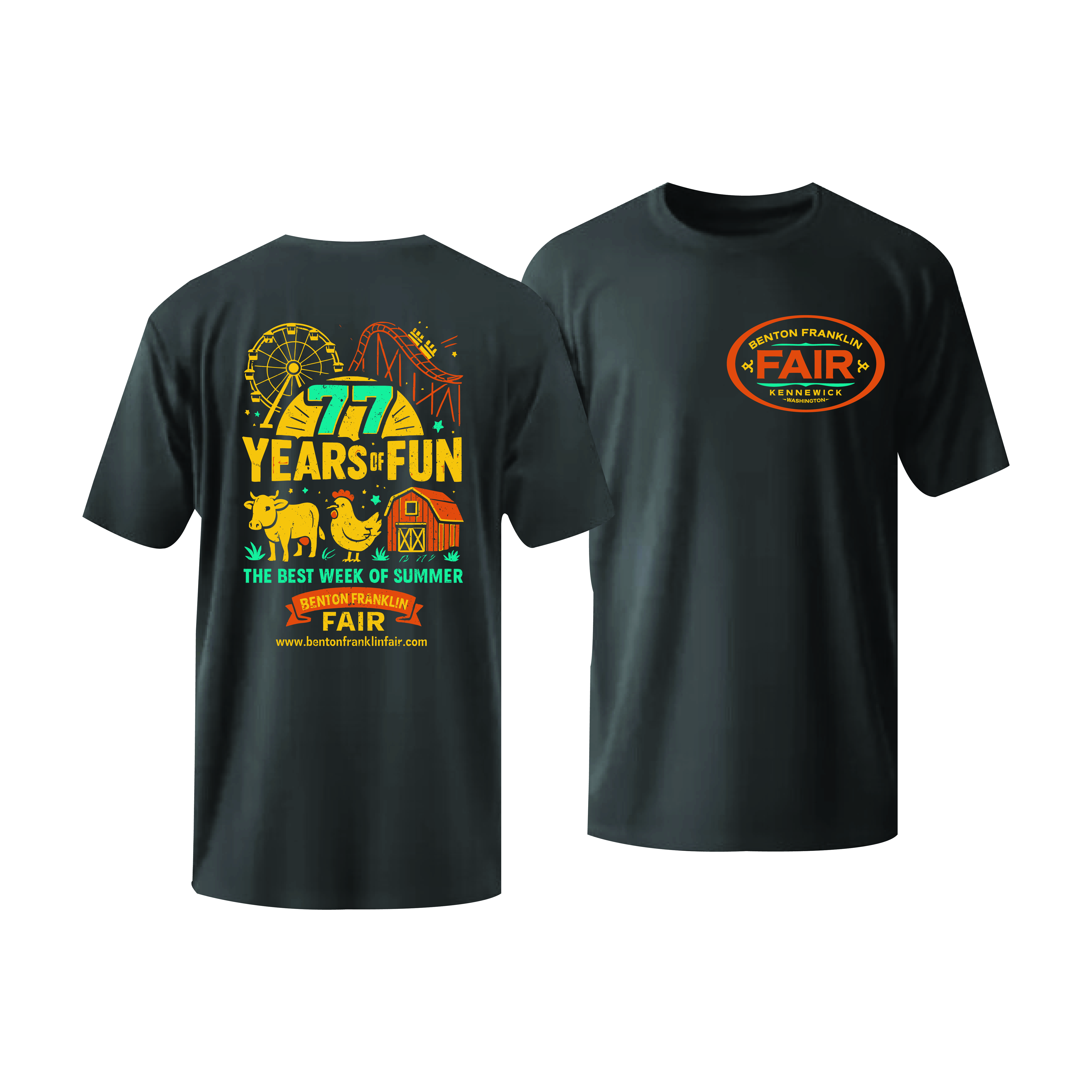 T-shirt Design by amdad26 for Benton Franklin Fair & Rodeo | Design #35363586