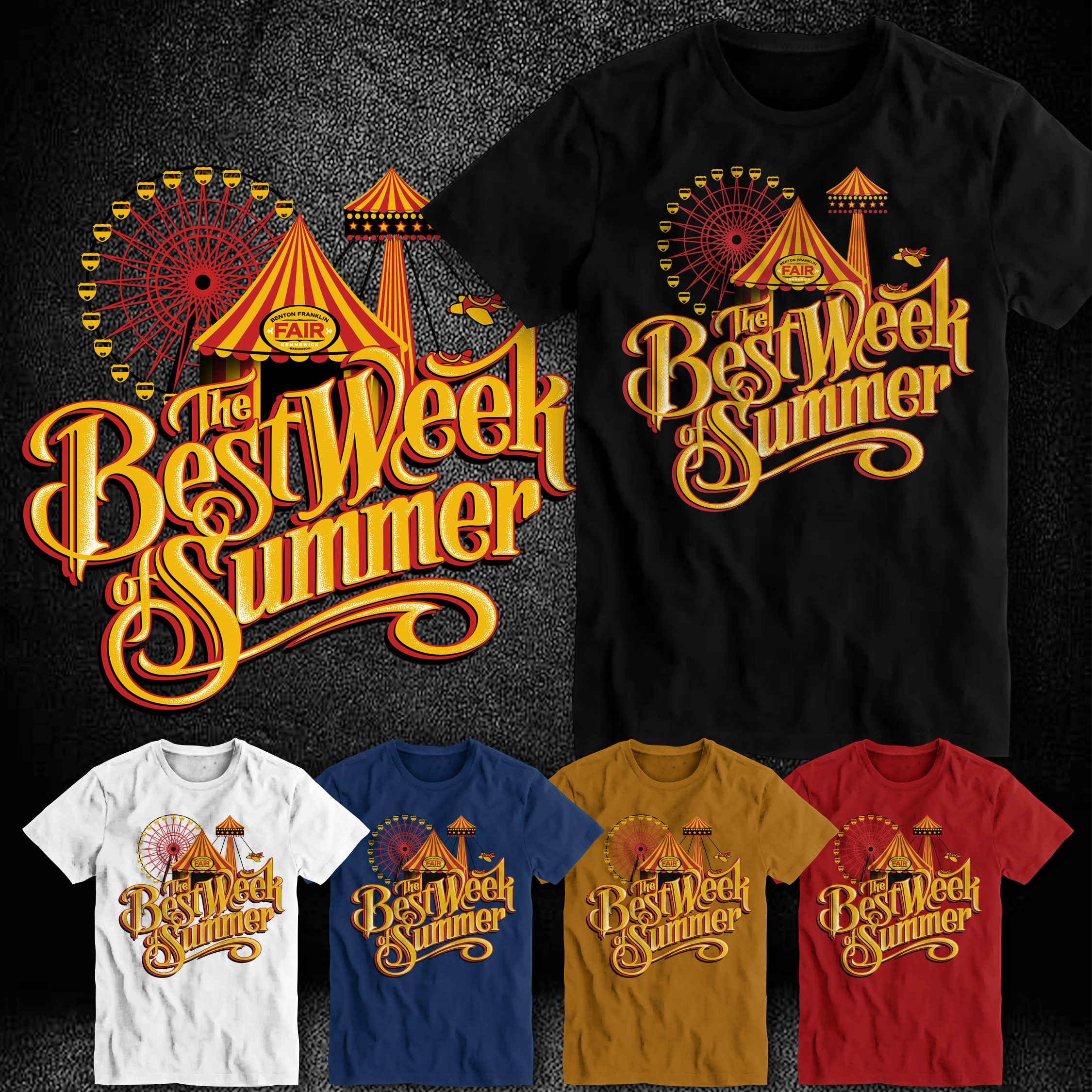 T-Shirt-Design von Kiki Hermawan für Benton Franklin Fair & Rodeo | Design #35390649