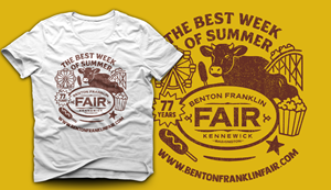 T-shirt Design by Xerox for Benton Franklin Fair & Rodeo | Design: #35385223