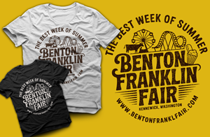 T-shirt Design by Xerox for Benton Franklin Fair & Rodeo | Design: #35385333