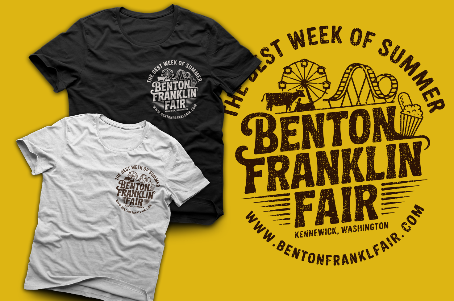 T-shirt Design by Xerox for Benton Franklin Fair & Rodeo | Design #35385334