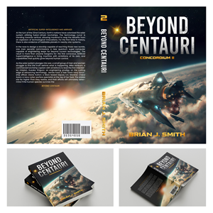 Beyond Centauri sci -fi Book Cover