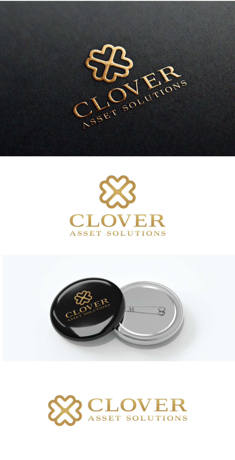 Logo-Design von Ellene für Clover Asset Solutions | Design #35382705