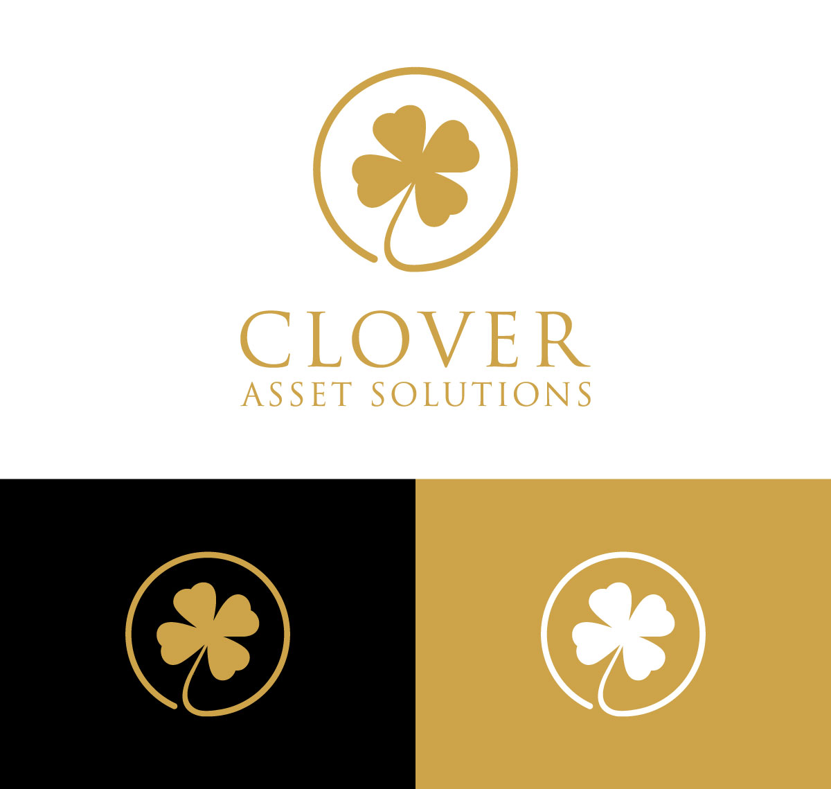 Logo Design by Danial07 for Clover Asset Solutions | Design #35349557