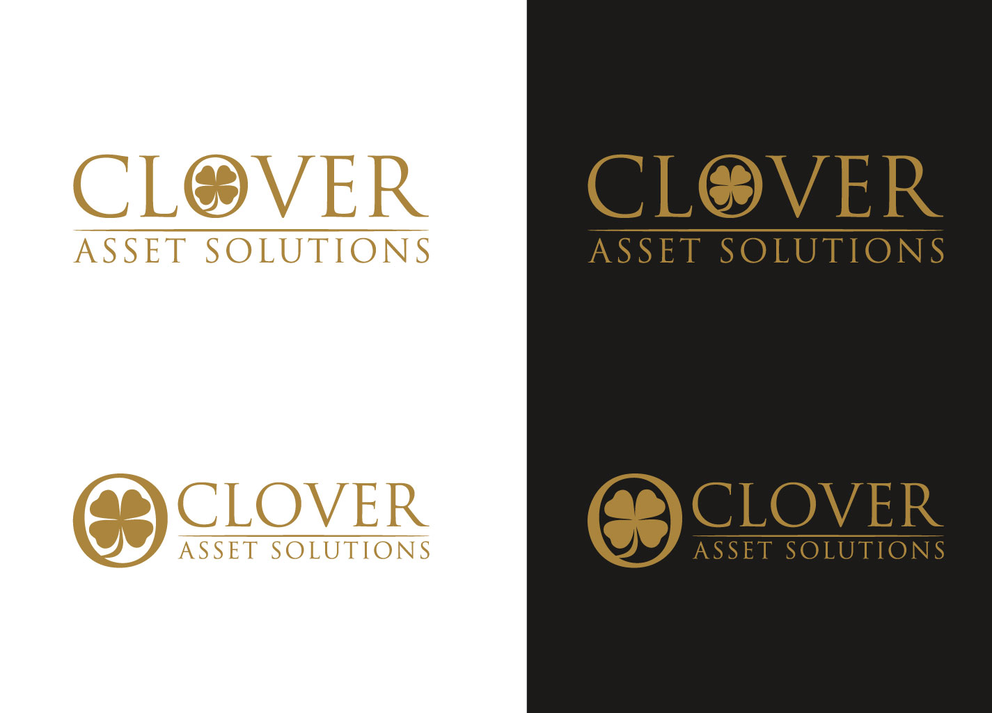 Logo-Design von VectorForge für Clover Asset Solutions | Design #35358065