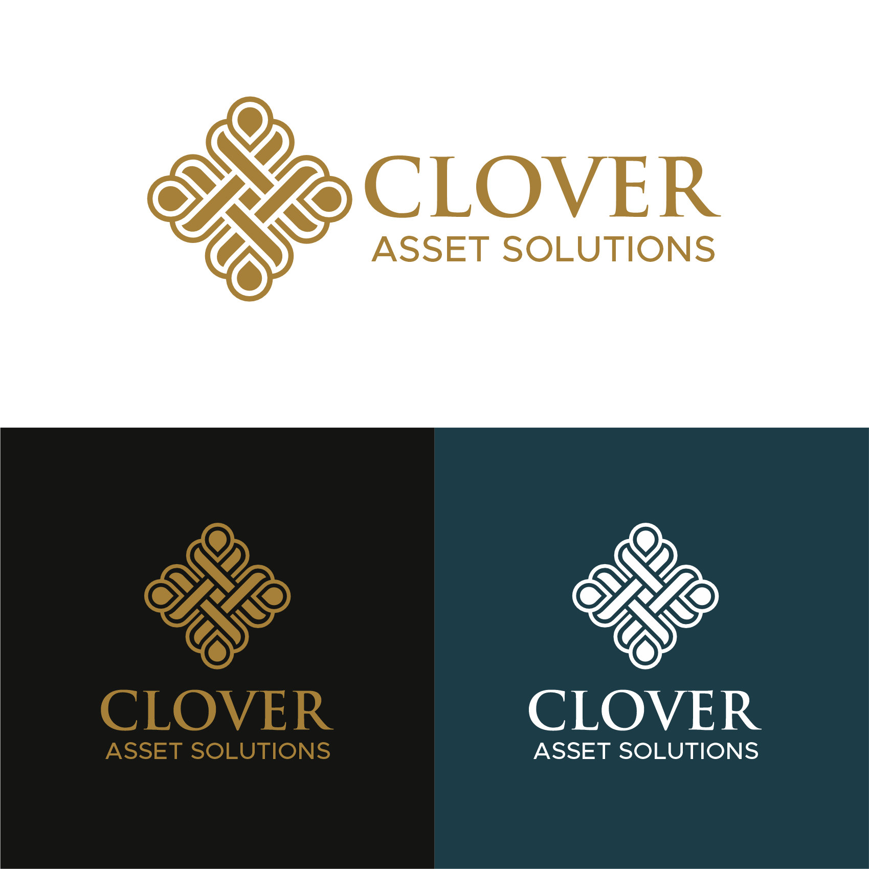 Logo Design by Ce_art for Clover Asset Solutions | Design #35378247