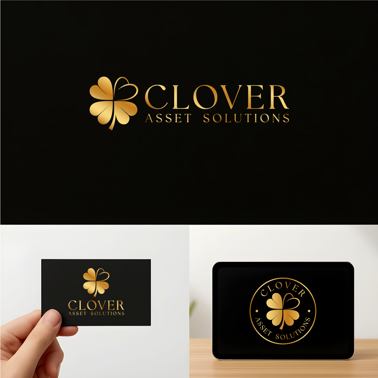 Logo Design by Deejah for Clover Asset Solutions | Design #35376794