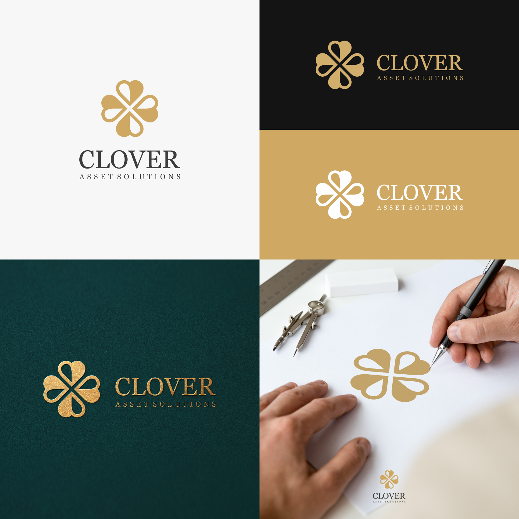 Diseño de Logo por cacink para Clover Asset Solutions | Diseño #35375691
