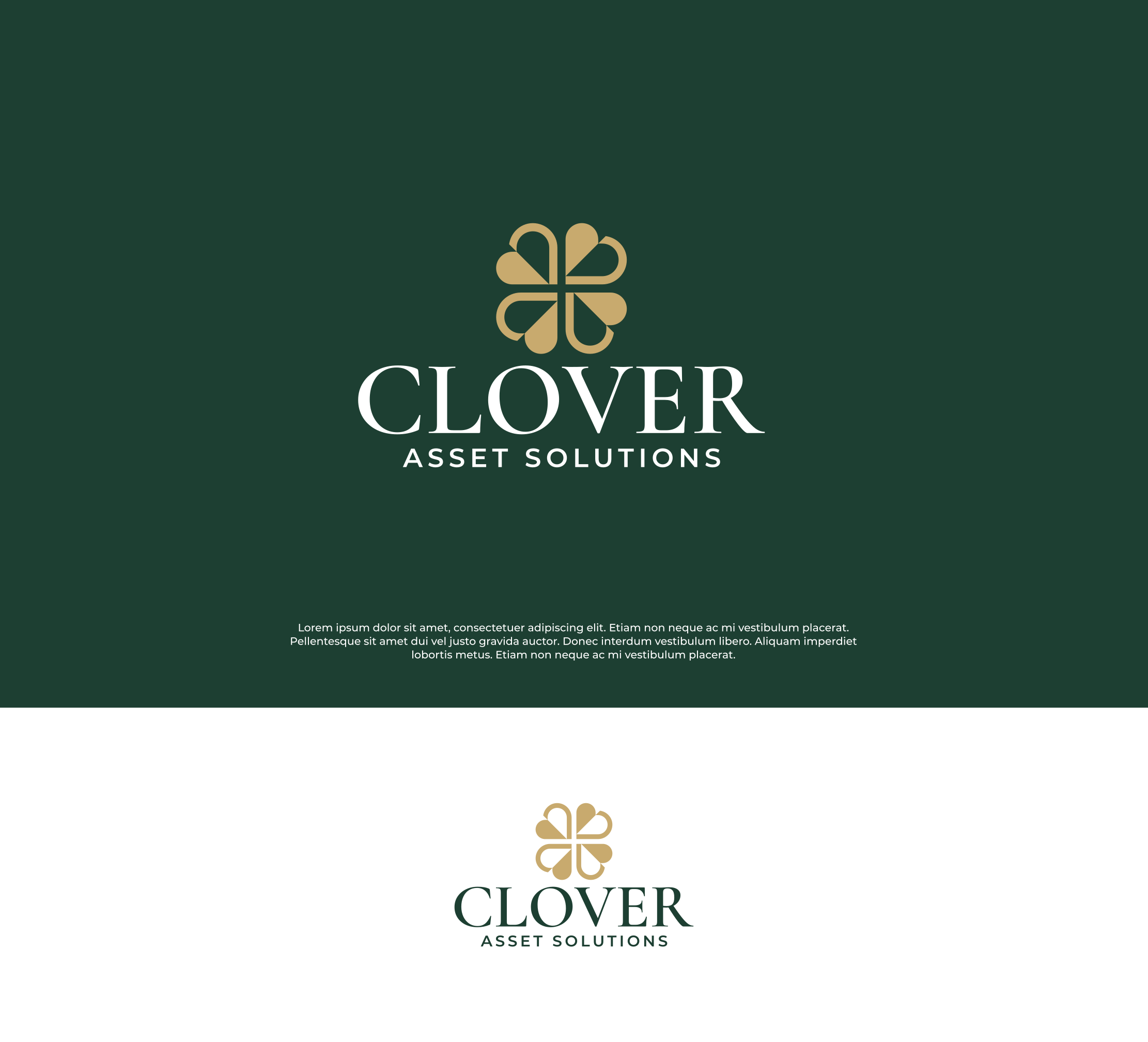 Logo-Design von Abu Zaid Design für Clover Asset Solutions | Design #35392651