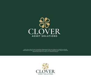 Logo Design by Abu Zaid Design for Clover Asset Solutions | Design: #35392651