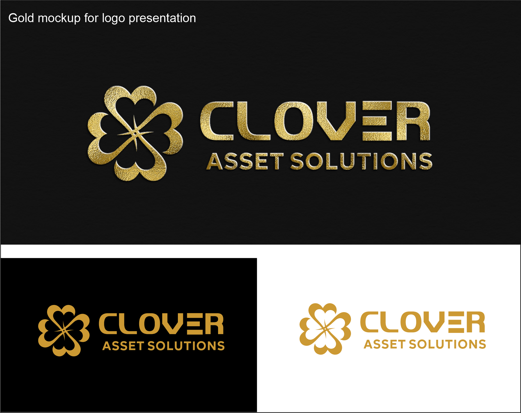 Logo-Design von Udaya G für Clover Asset Solutions | Design #35377224