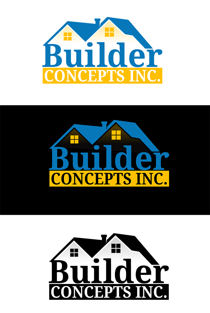 Logo Design by Borun for Builder Concepts Inc | Design #35351911