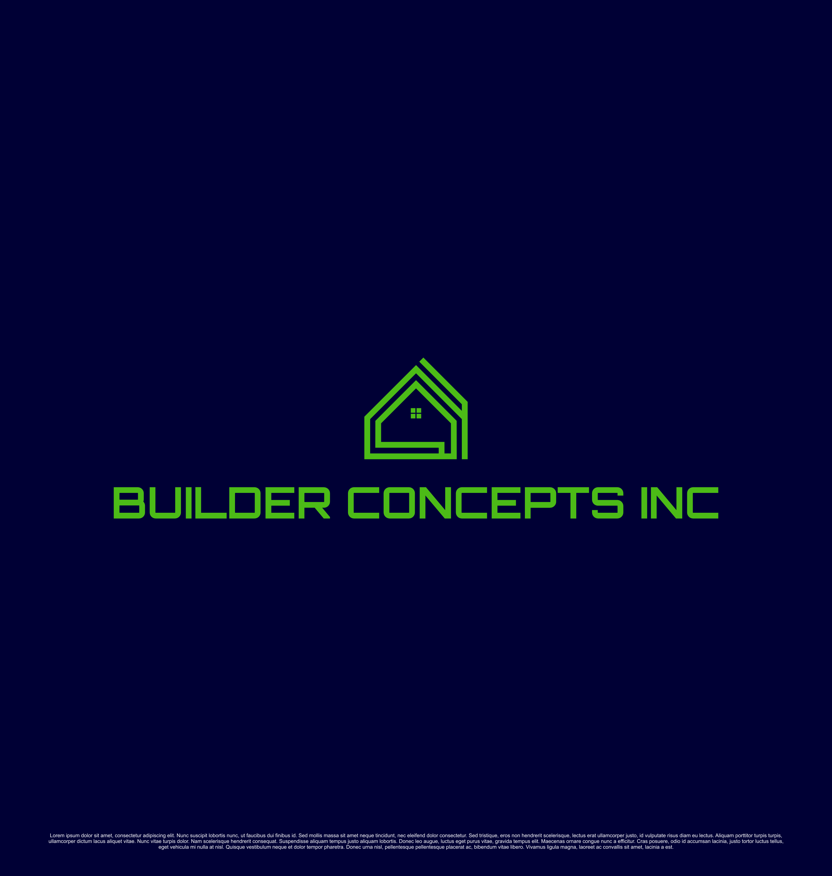 Logo Design by saesean for Builder Concepts Inc | Design #35355924