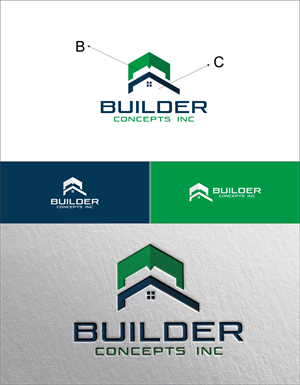 Logo Design by Afika_YN for Builder Concepts Inc | Design: #35364087