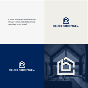 Logo Design by Kusuma Studio for Builder Concepts Inc | Design: #35357459