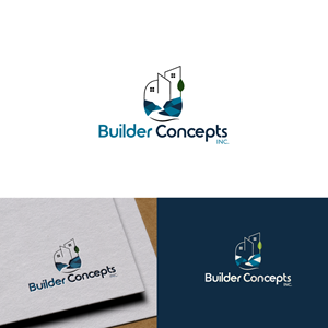 Logo Design by Bferrari for Builder Concepts Inc | Design: #35390950