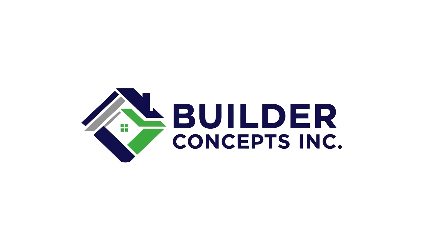 Logo-Design von designs by Dylan für Builder Concepts Inc | Design #35359953