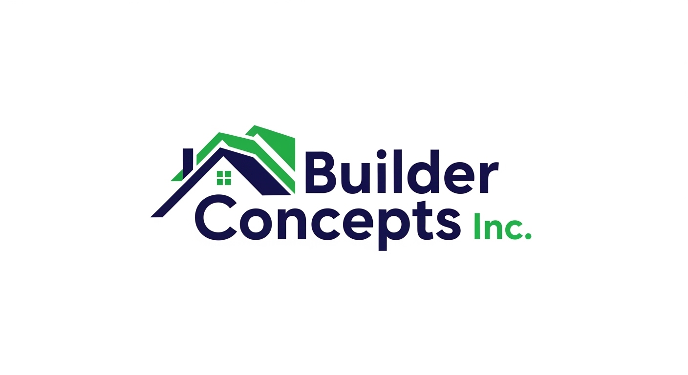 Logo Design by designs by Dylan for Builder Concepts Inc | Design #35359954
