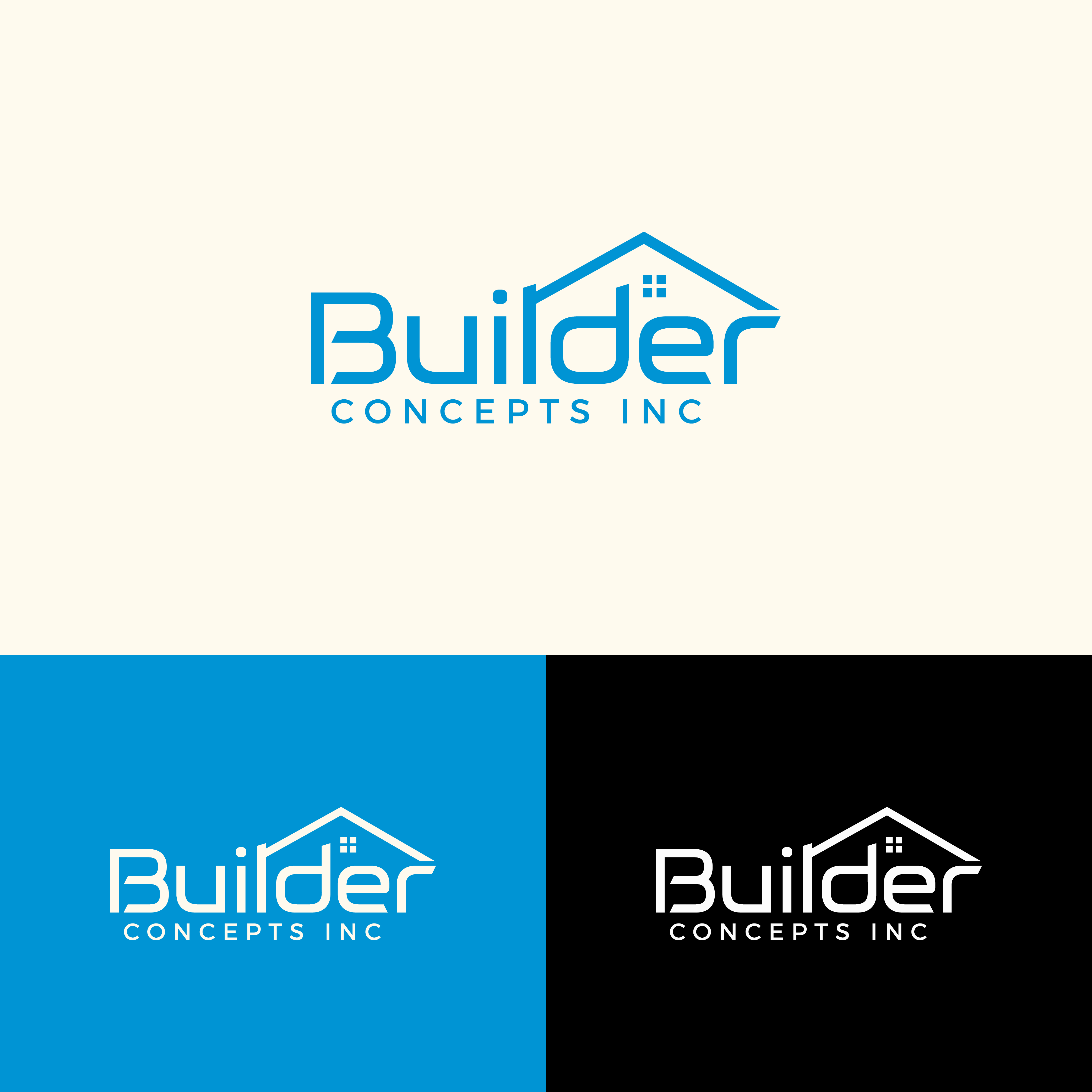 Logo Design by ADBronze for Builder Concepts Inc | Design #35385149