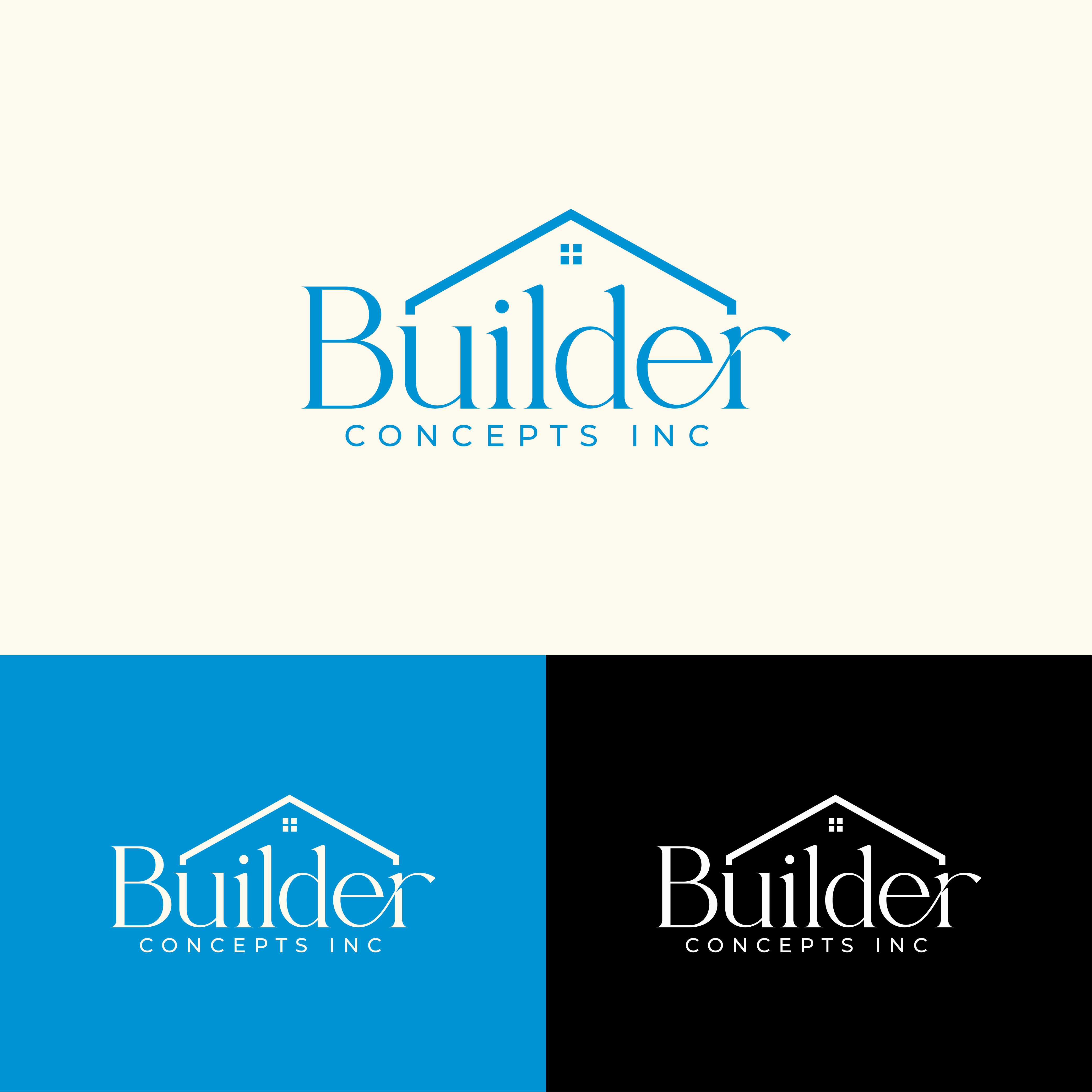 Logo Design by ADBronze for Builder Concepts Inc | Design #35385150