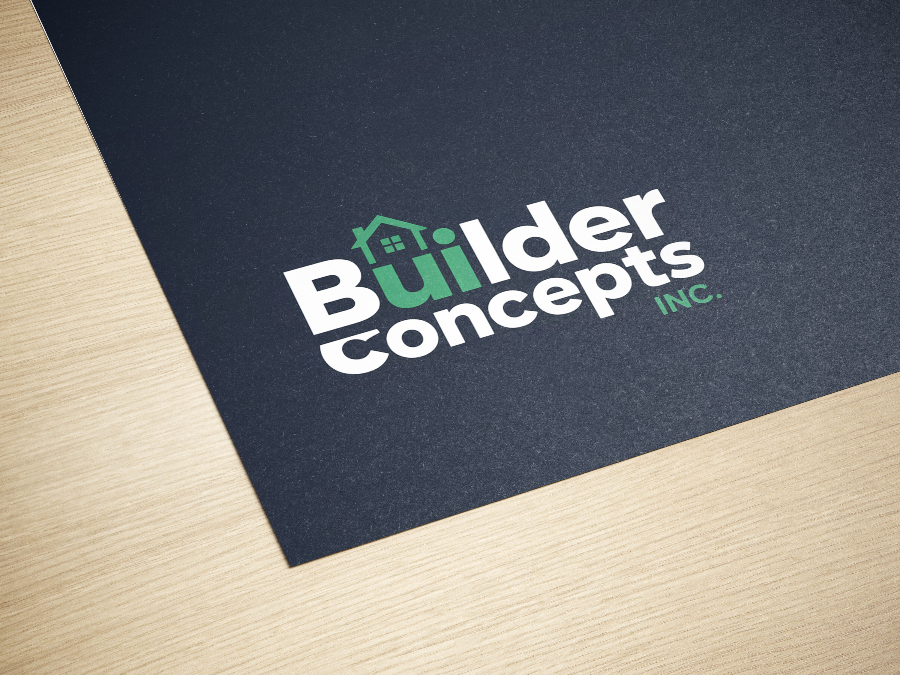 Logo Design by D -lara seen for Builder Concepts Inc | Design #35350305