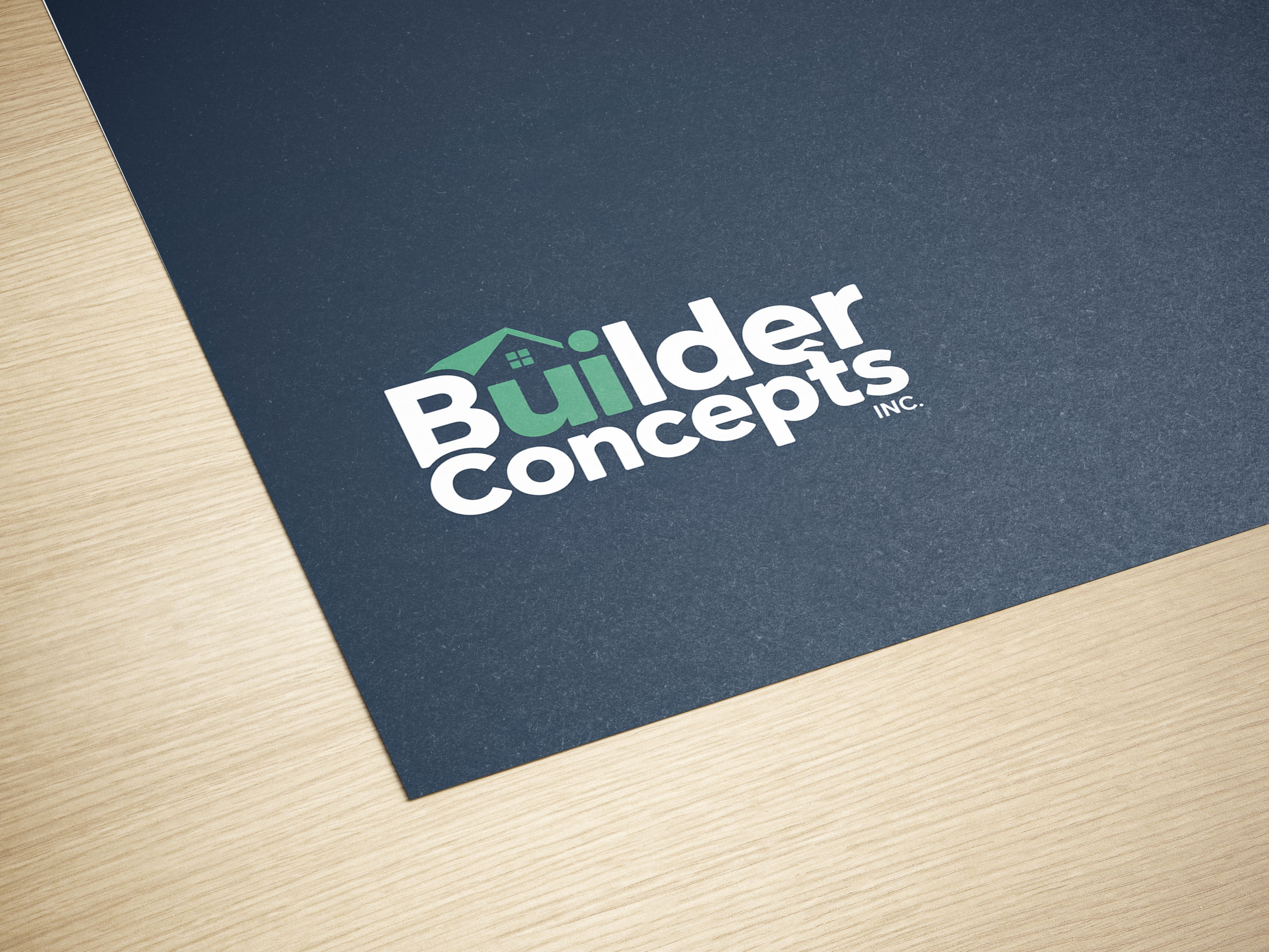 Logo Design by D -lara seen for Builder Concepts Inc | Design #35350307