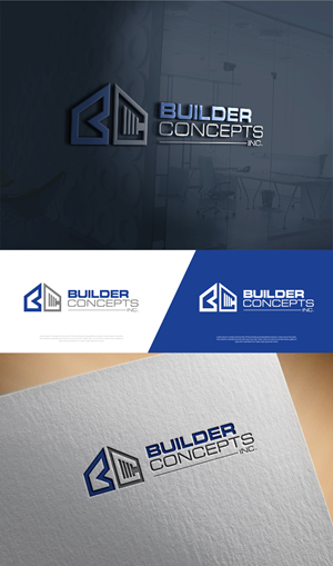 Logo Design by Cool-Designer for Builder Concepts Inc | Design: #35351103
