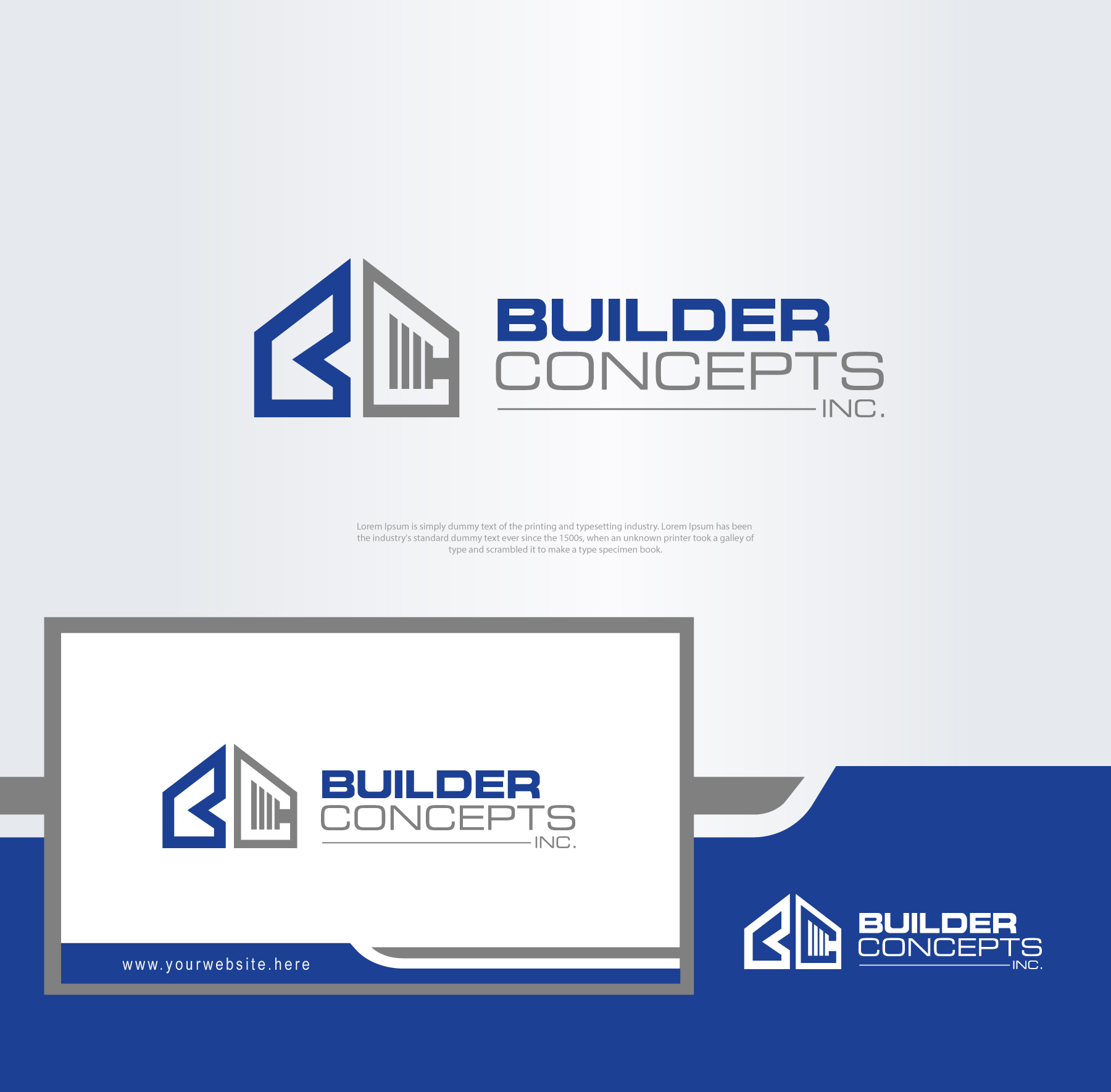 Logo Design by Cool-Designer for Builder Concepts Inc | Design #35351104