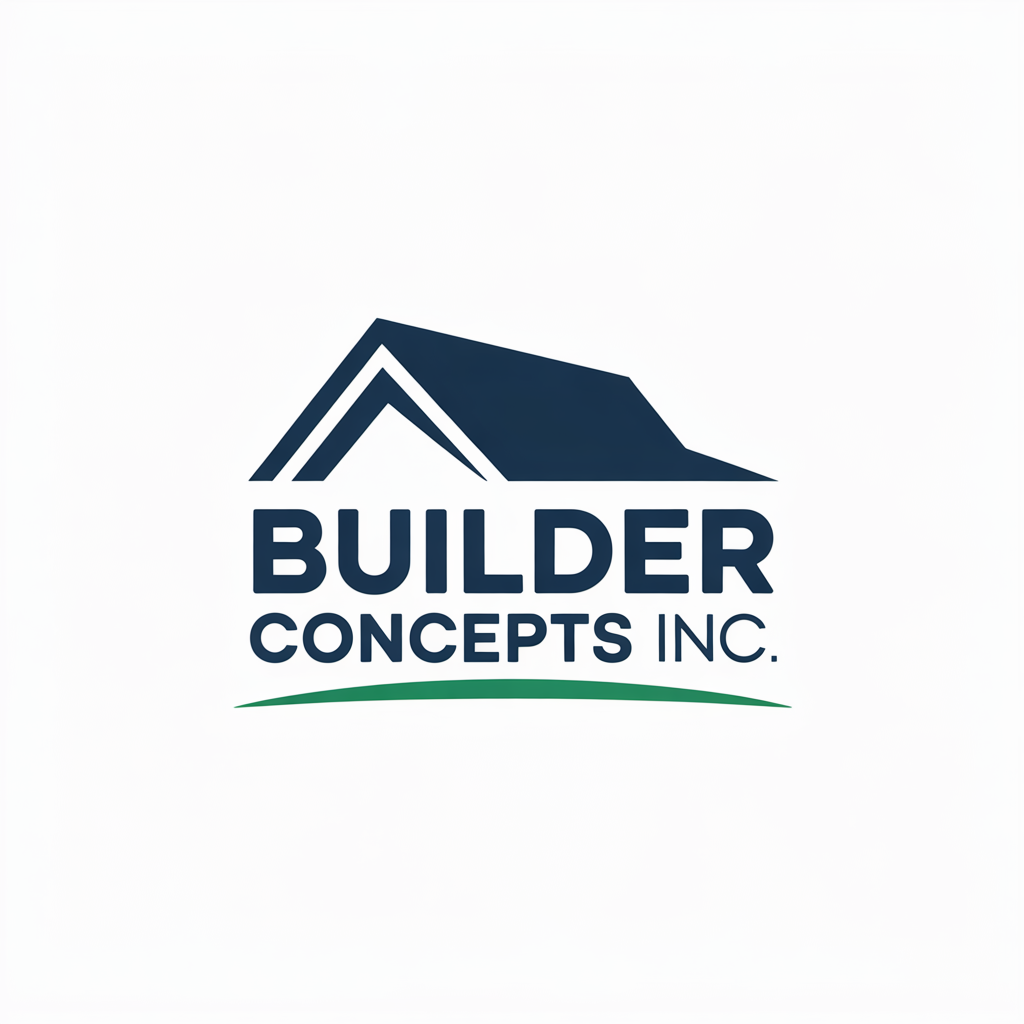Logo Design by -ACE- for Builder Concepts Inc | Design #35353504