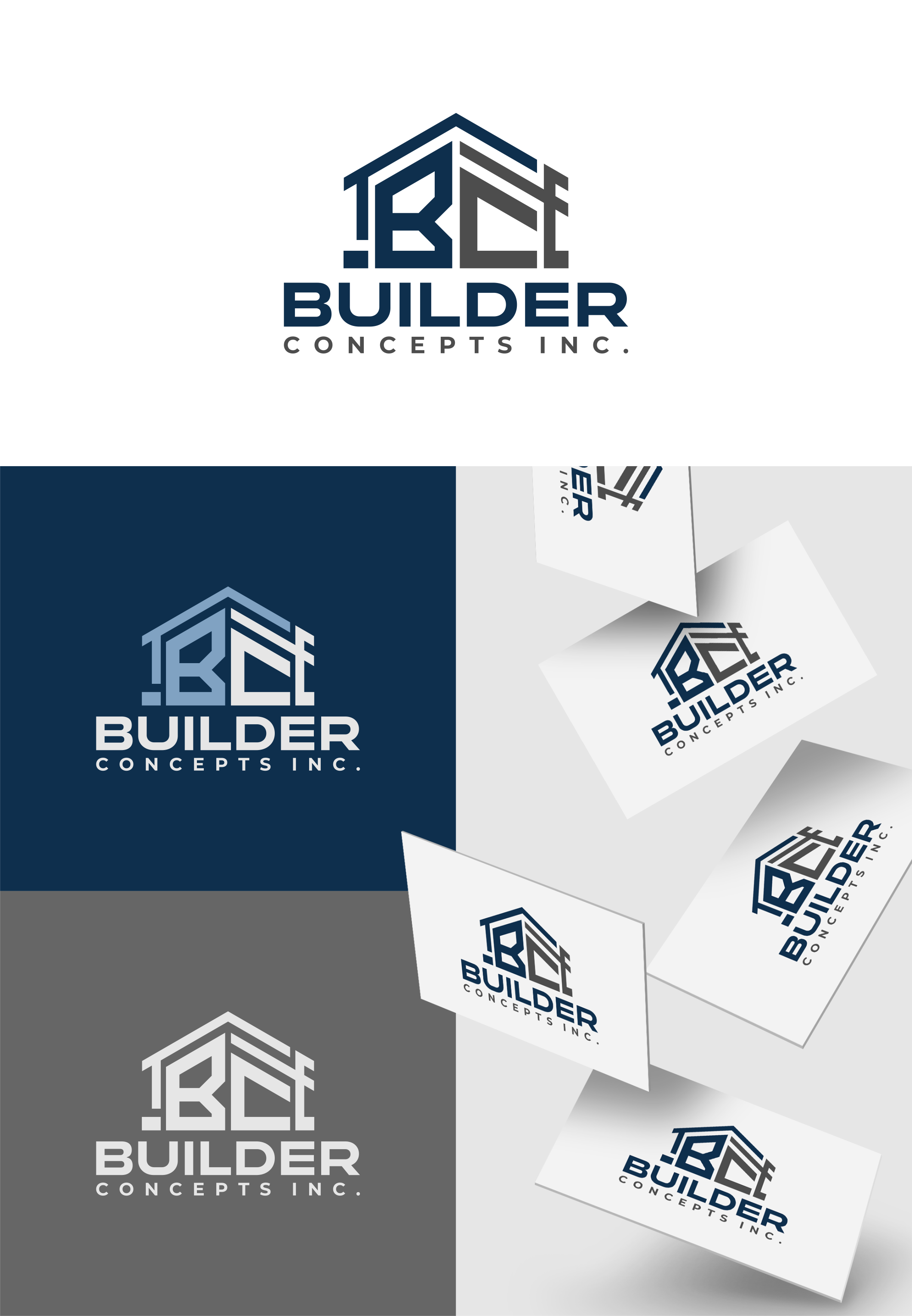 Logo Design by artswolf for Builder Concepts Inc | Design #35454214