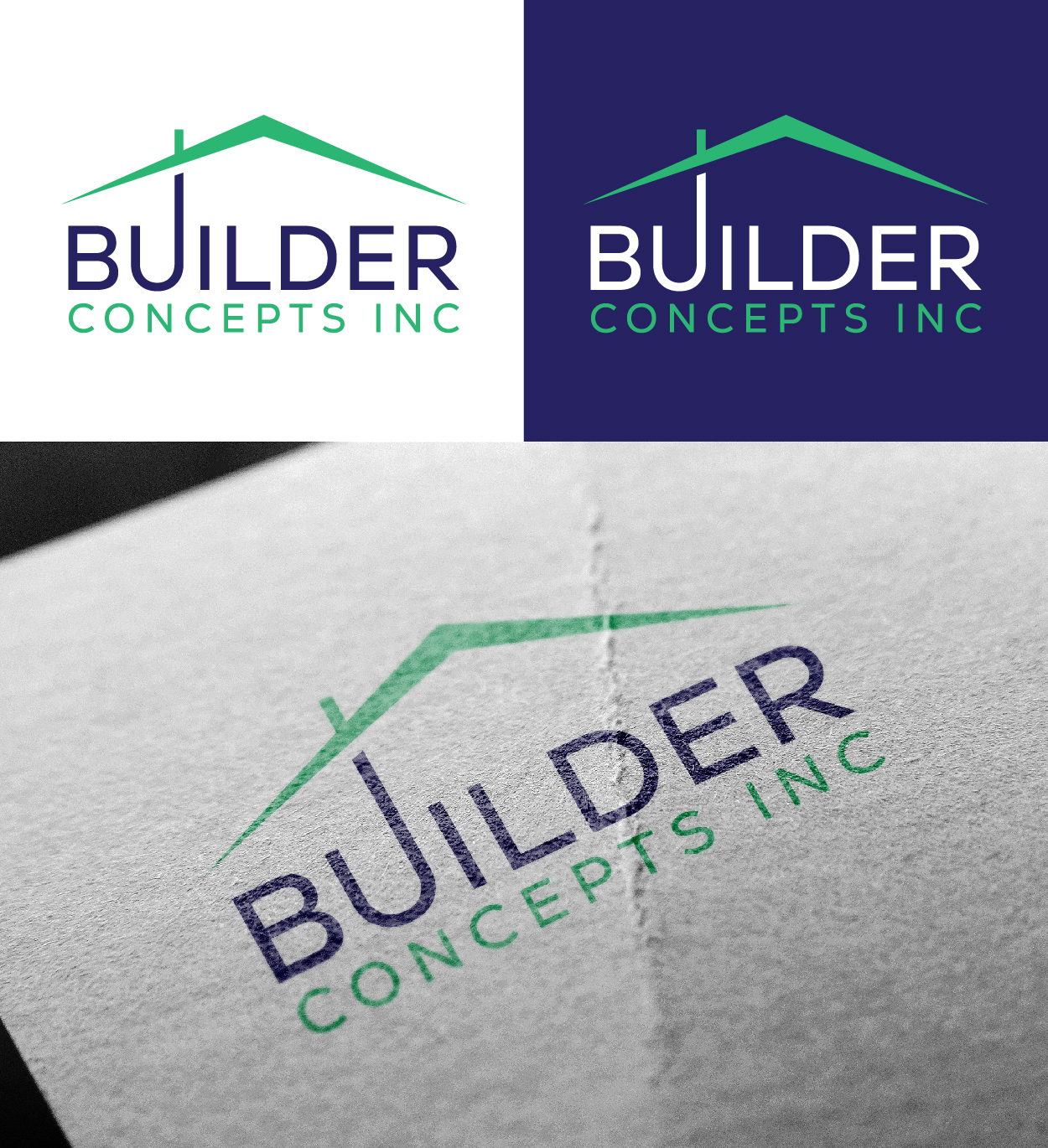 Logo Design by ahmeddesigner123 for Builder Concepts Inc | Design #35347433