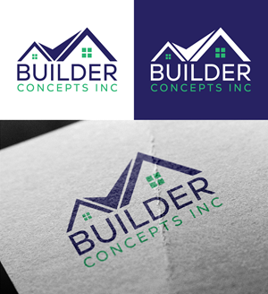 Logo Design by ahmeddesigner123 for Builder Concepts Inc | Design: #35347466