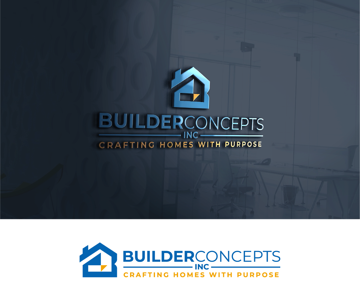 Logo Design by Ayub Zafar for Builder Concepts Inc | Design #35352643