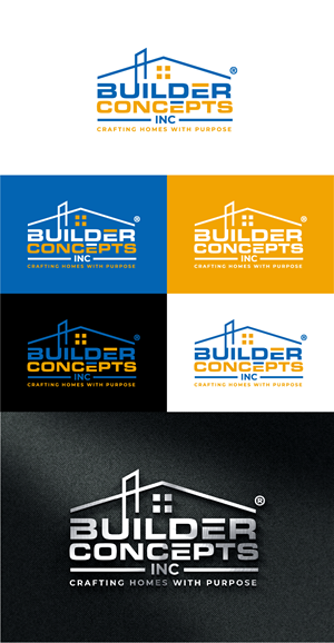 Logo Design by Ayub Zafar for Builder Concepts Inc | Design: #35357880