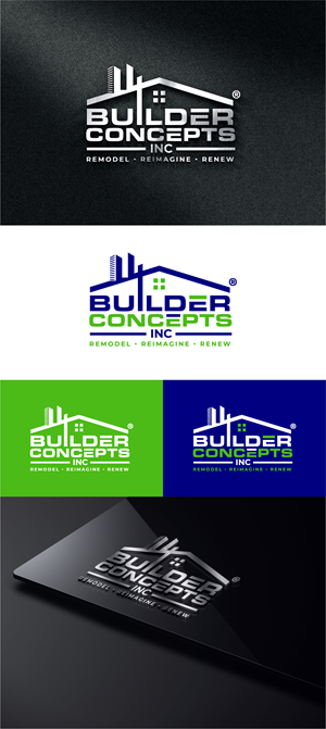 Logo Design by Ayub Zafar for Builder Concepts Inc | Design: #35369891